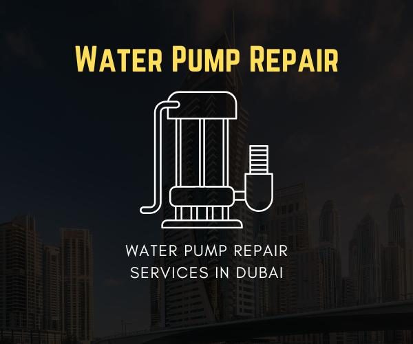 Expert water pump repair services in Dubai for homes and offices